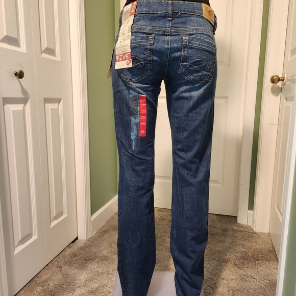 Esprit Dark Denim Pants - Picture 2 of 3